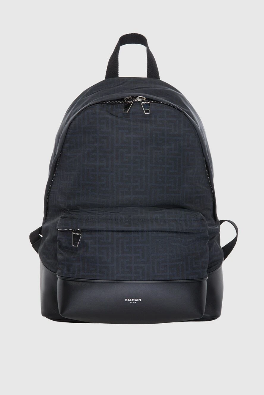 Balmain man polyamide backpack black for men buy with prices and photos 168348