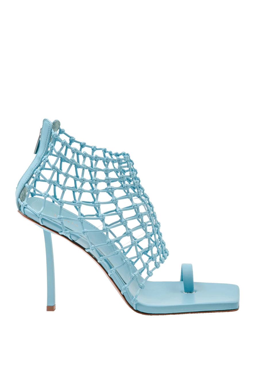 Le Silla woman blue leather sandals for women buy with prices and photos 168554