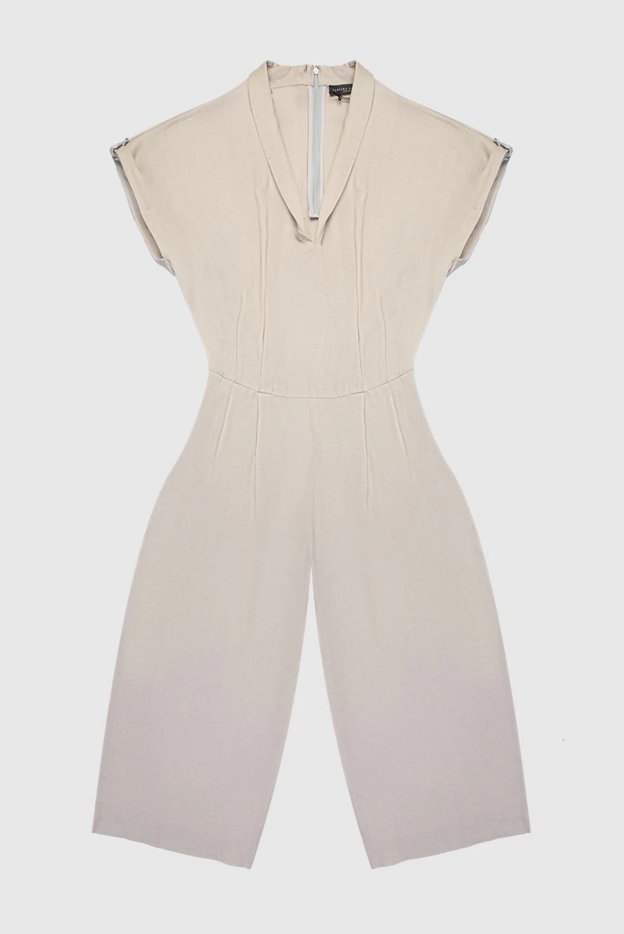 Fabiana Filippi woman women's beige viscose jumpsuit buy with prices and photos 168740