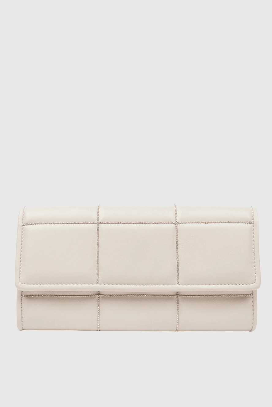 Fabiana Filippi woman white leather wallet for women buy with prices and photos 168767 - photo 1
