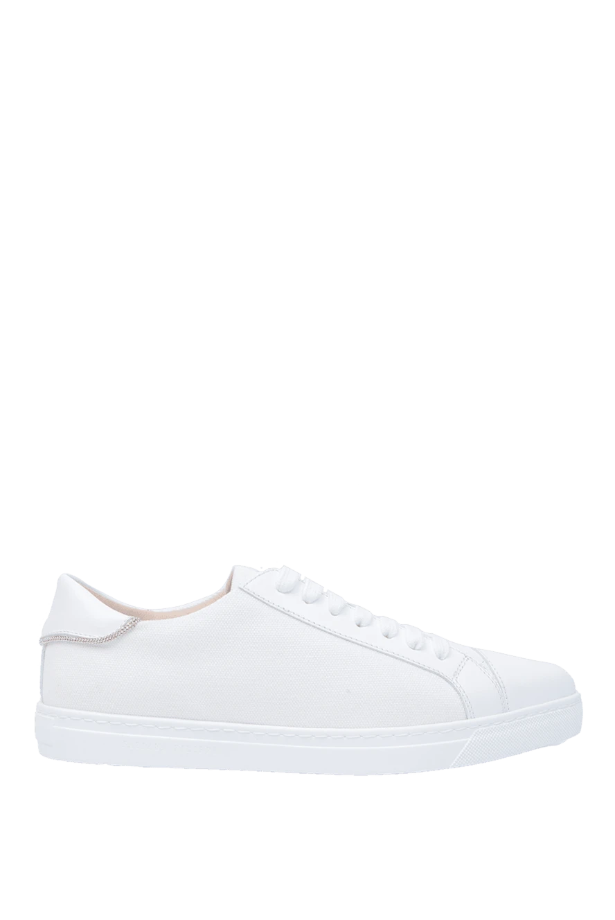 Fabiana Filippi woman white cotton sneakers for women buy with prices and photos 168769 - photo 1