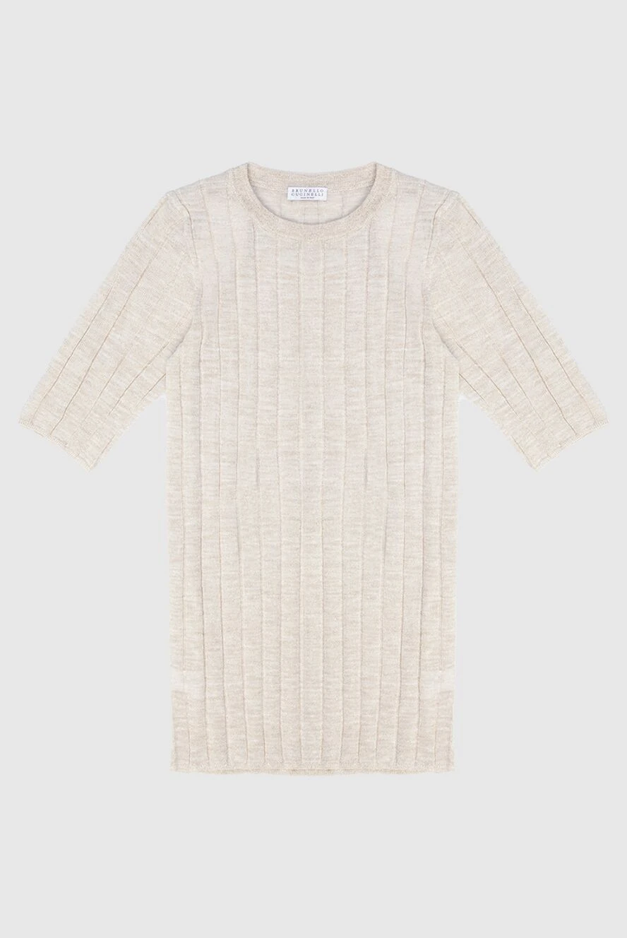 Brunello Cucinelli beige jumper for women 168838 - photo 1