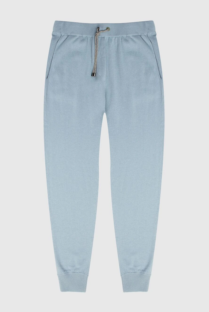 Brunello Cucinelli штани блакитні жіночі 168885 - фото 1