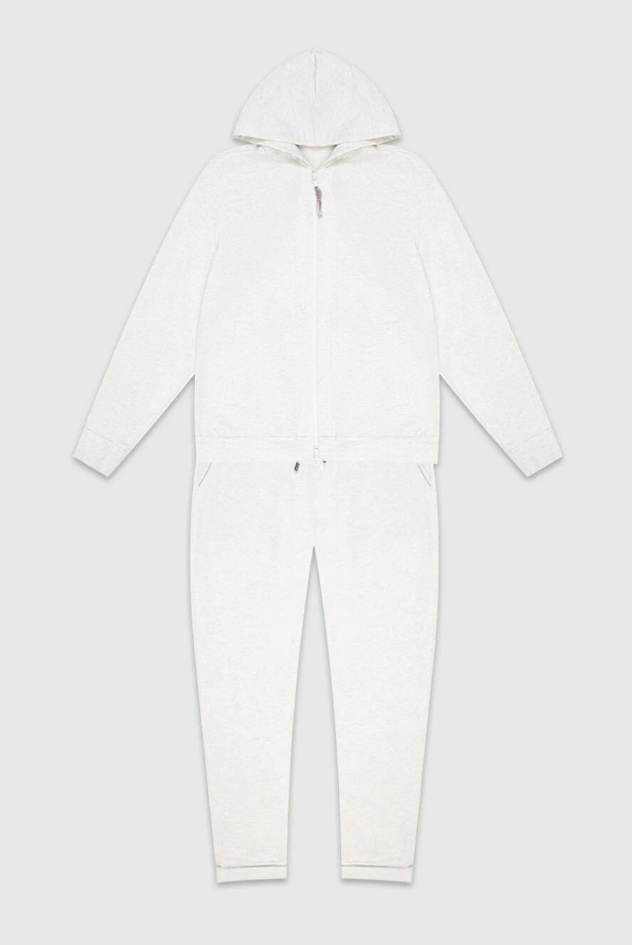 Brunello Cucinelli walking suit made of cotton and elastane white for women 168920 - photo 1
