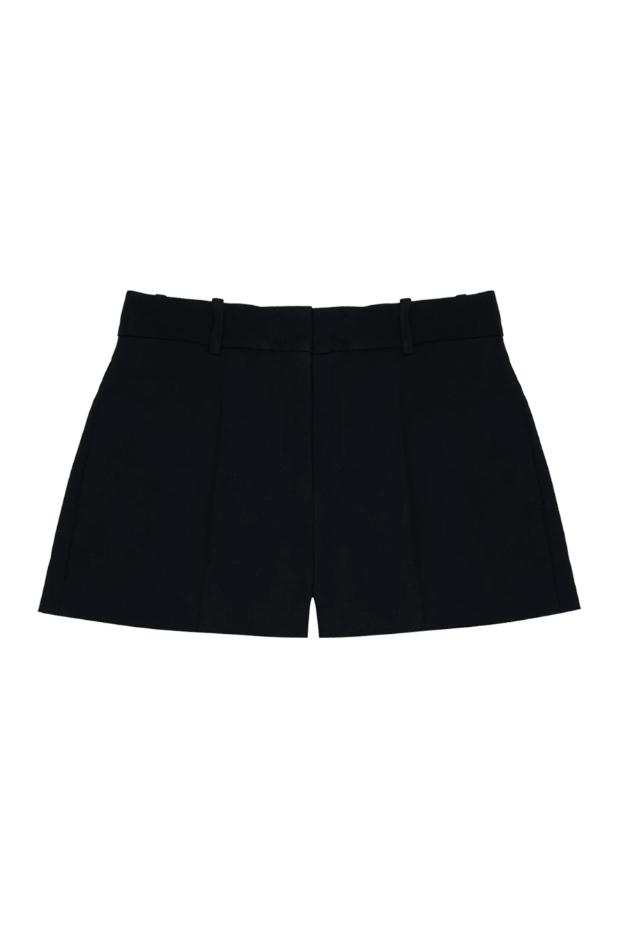 Ermanno Scervino женские строгие шорты с завышенной посадкой черного цвета 169044 - фото 1