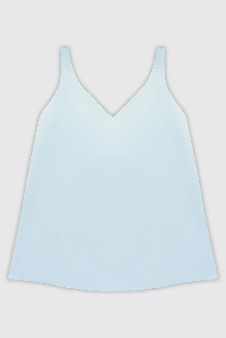 Panicale жіночі топ з шовку та еластану блакитний жіночий купити фото з цінами 169091