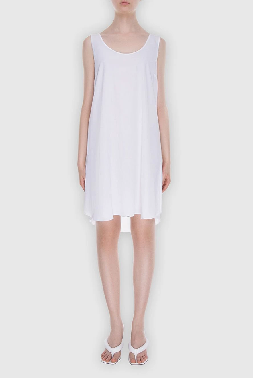 Panicale жіночі сукня з акрилу та шовку біла жіноча купити фото з цінами 169092 - фото 2