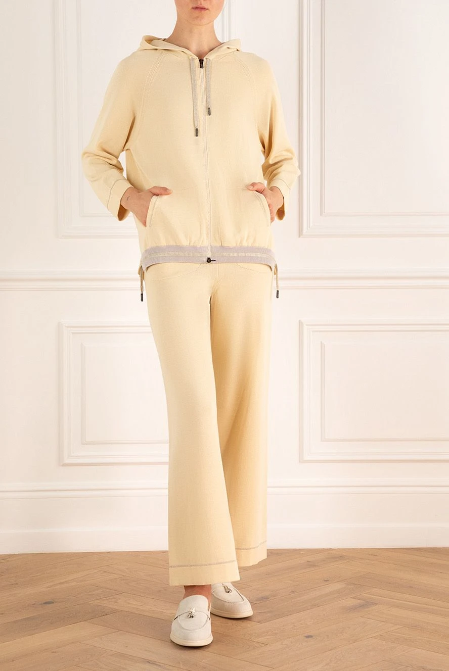 Panicale woman beige women's walking suit made of cotton and polyamide buy with prices and photos 169099 - photo 2