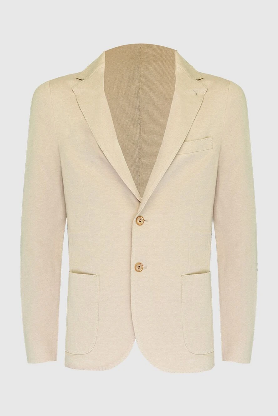 Beige jacket for men