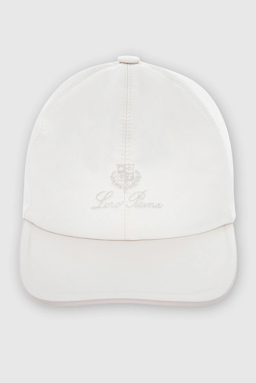 Loro Piana man white polyamide cap for men buy with prices and photos 169676 - photo 1