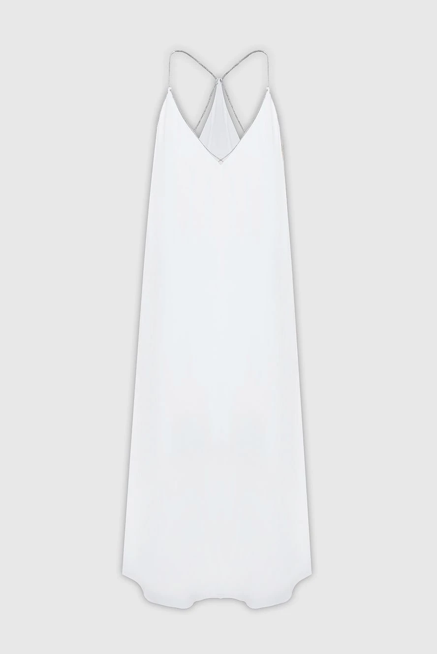 Fabiana Filippi женские платье из вискозы белое женское купить с ценами и фото 169875