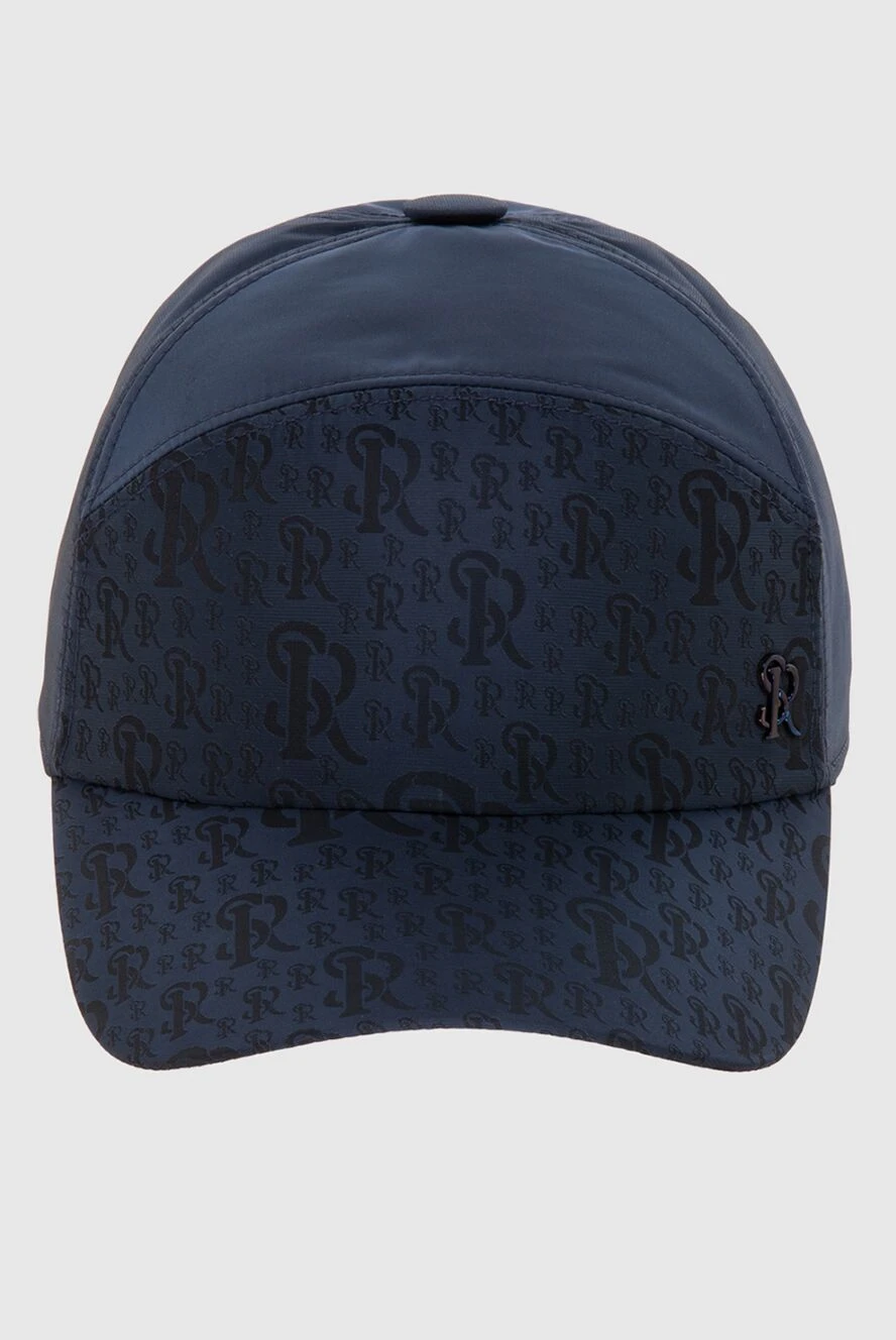 Stefano Ricci кепка з поліаміду синя чоловіча 170141 - фото 1