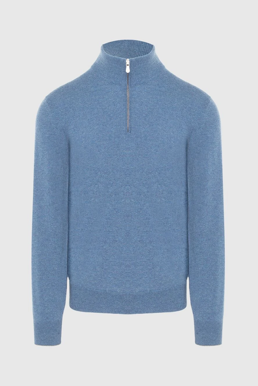 Brunello Cucinelli тройер из шерсти синий мужской 170315 - фото 1