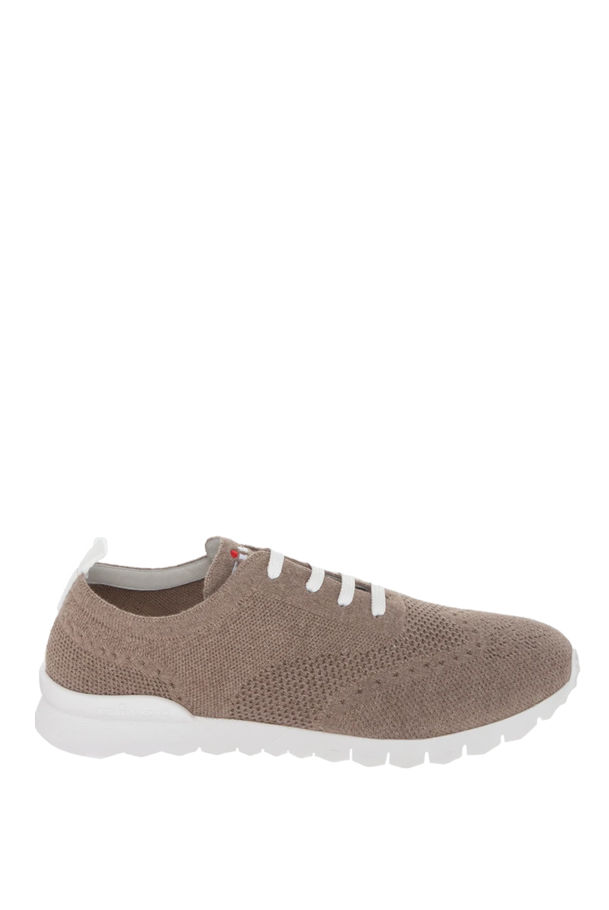 Kiton cashmere beige sneakers for men 170369 - photo 1