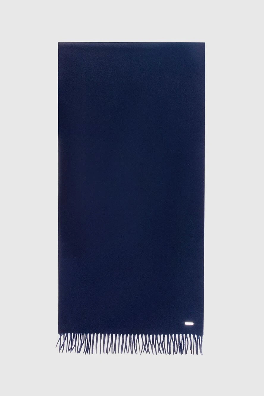 Loro Piana  шарф из кашемира синий купить с ценами и фото 170533 - фото 1