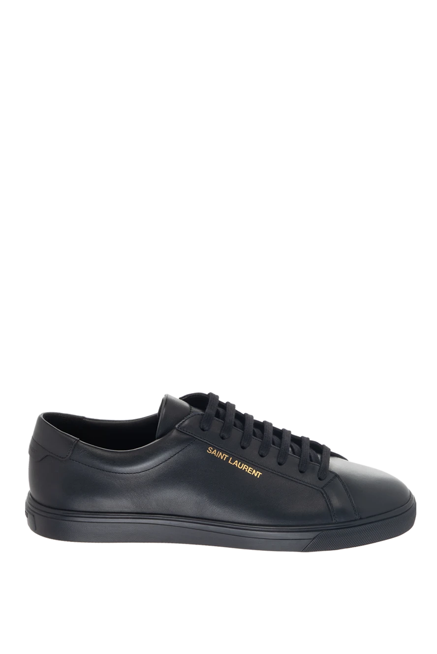 Saint Laurent man black leather sneakers for men buy with prices and photos 170577