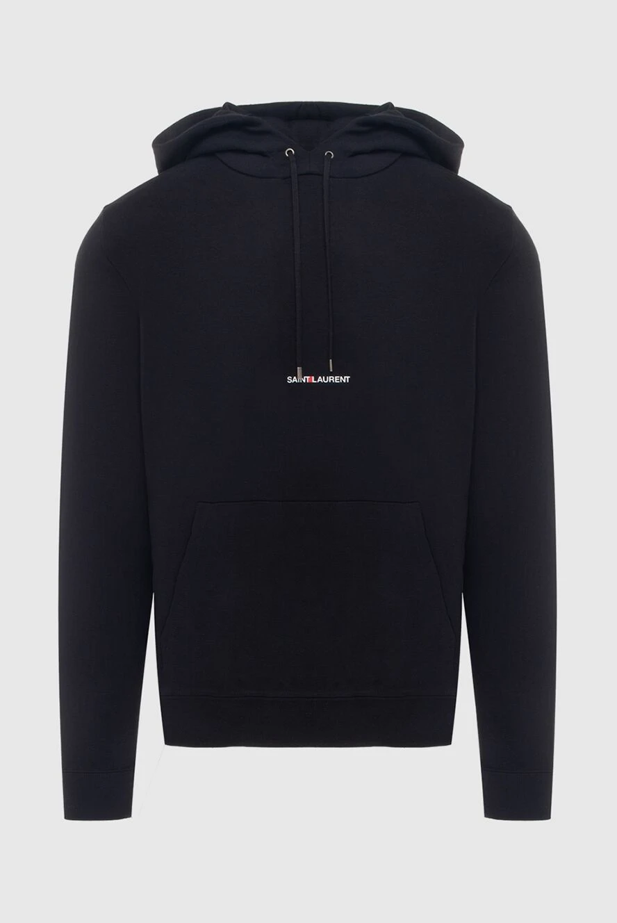 Saint Laurent man men's cotton hoodie black buy with prices and photos 170586
