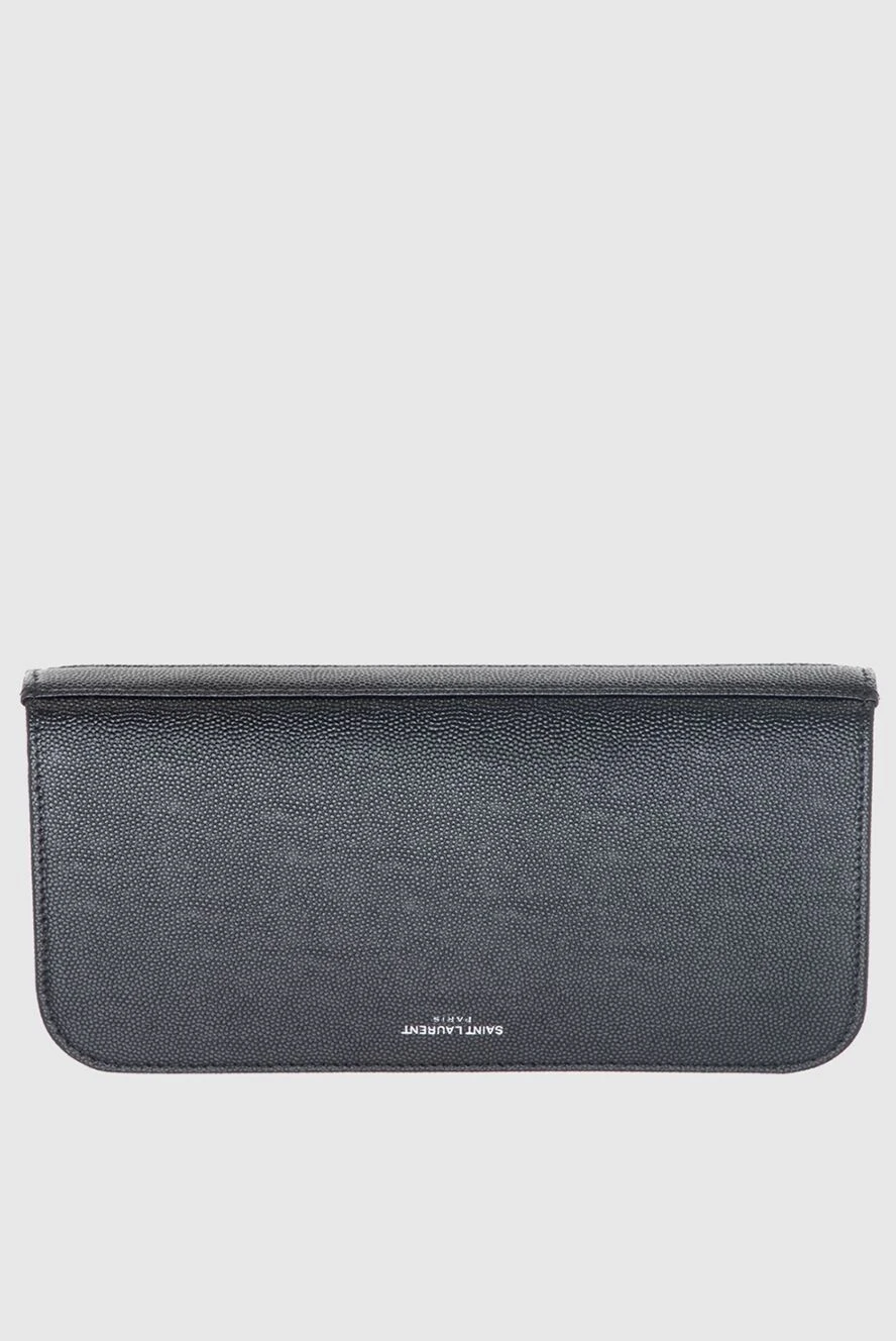Saint Laurent woman black leather wallet for women buy with prices and photos 170588