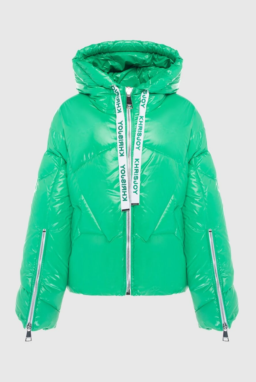 Khrisjoy woman women's green polyamide down jacket buy with prices and photos 170651 - photo 1