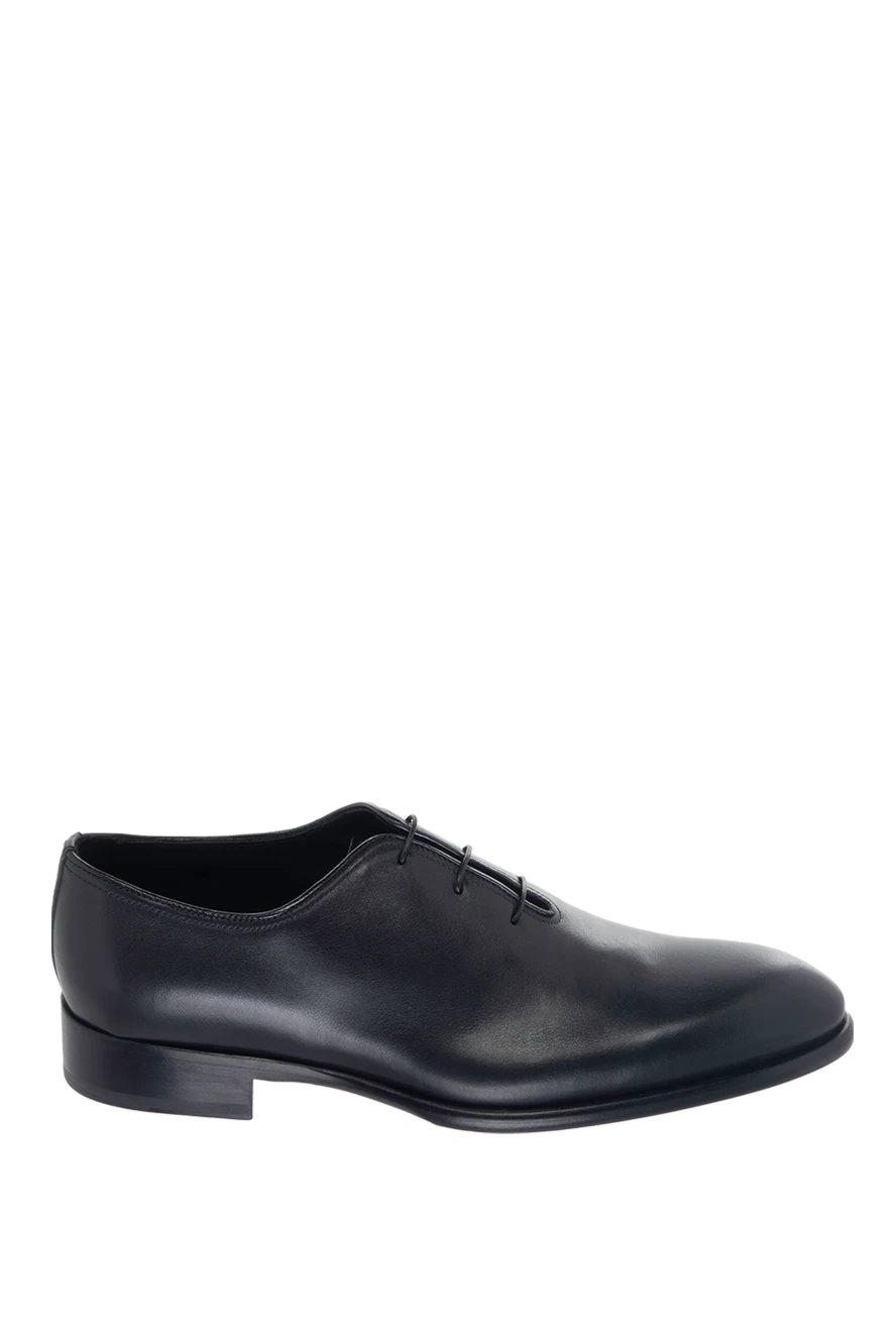 Doucal`s мужские туфли мужские из кожи черные купить с ценами и фото 170729 - фото 1