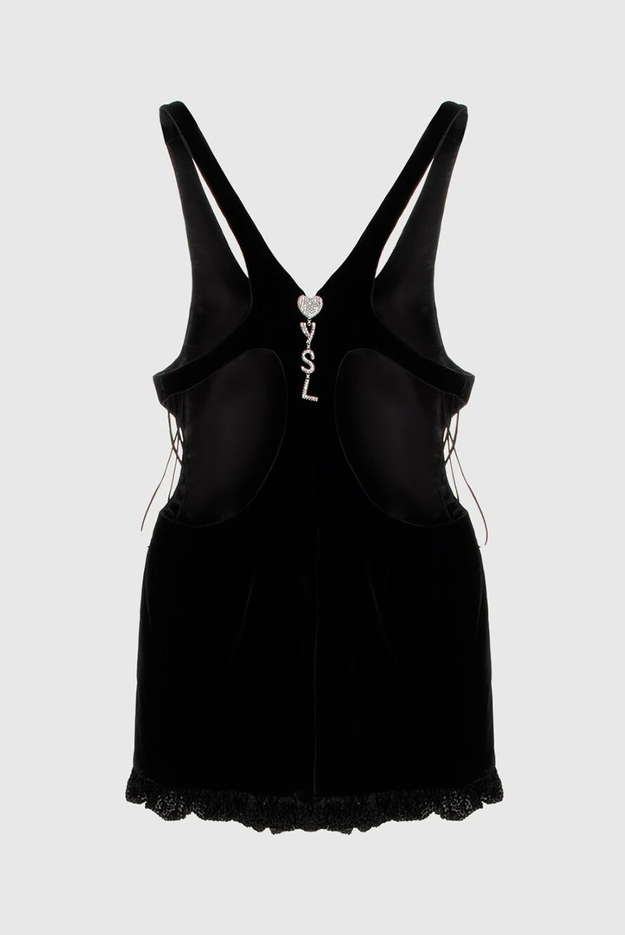 Saint Laurent woman jumpsuit made of viscose and cupra black for women buy with prices and photos 170752