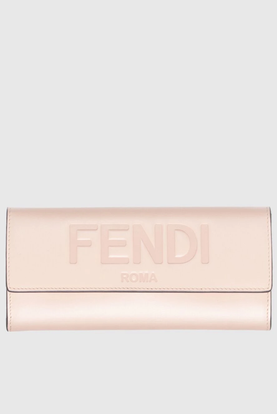 Fendi женские портмоне розовое женское купить с ценами и фото 170831 - фото 1