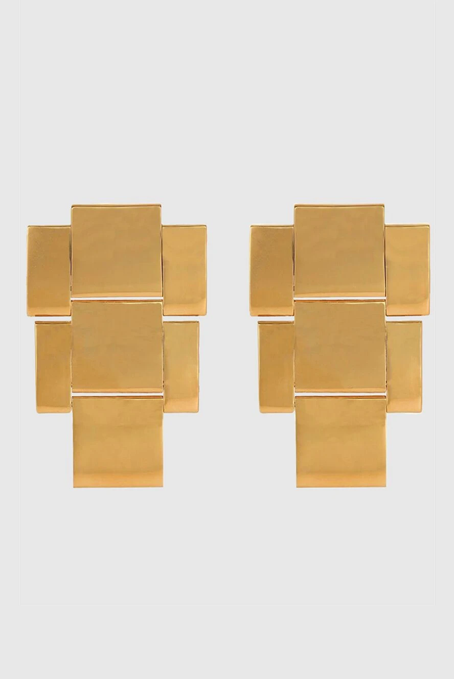 Balmain женские серьги из металла золотистые женские купить с ценами и фото 170867