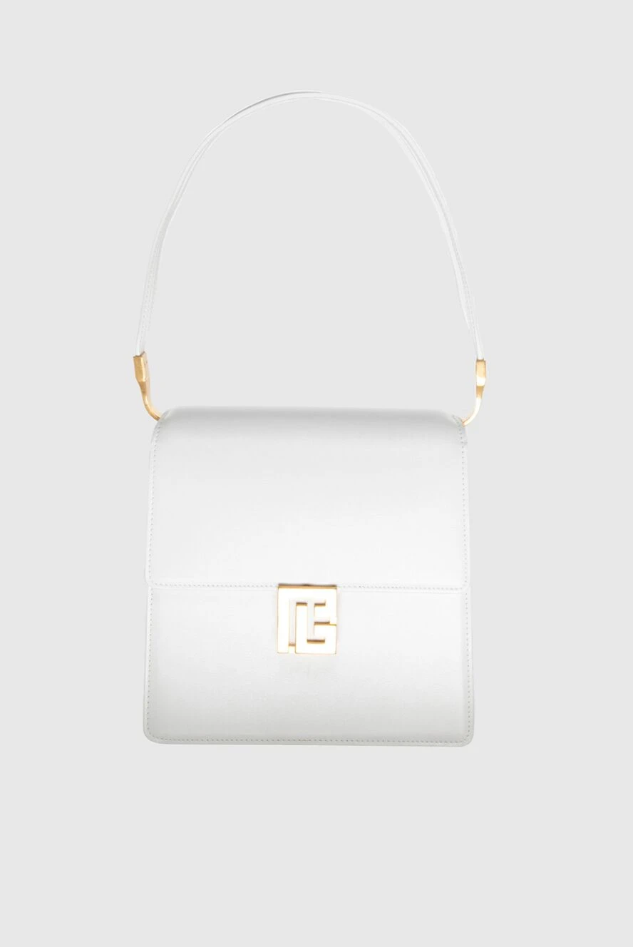 White leather bag for woman