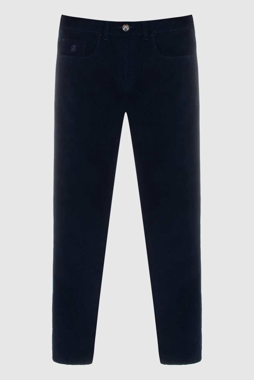 Scissor Scriptor чоловічі сині бавовняні джинси чоловічі купити фото з цінами 170876 - фото 1