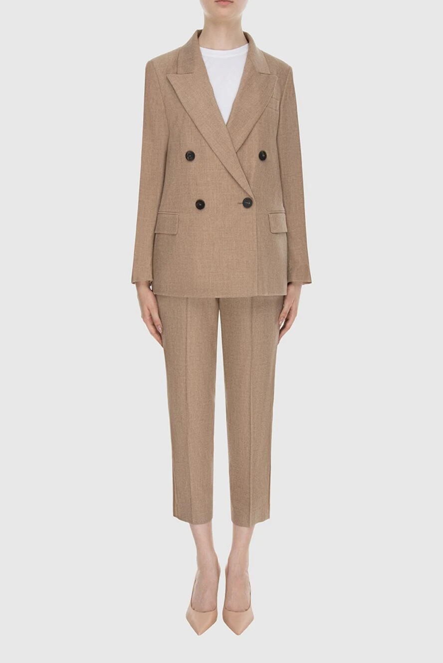Peserico woman beige women's trouser suit buy with prices and photos 170952