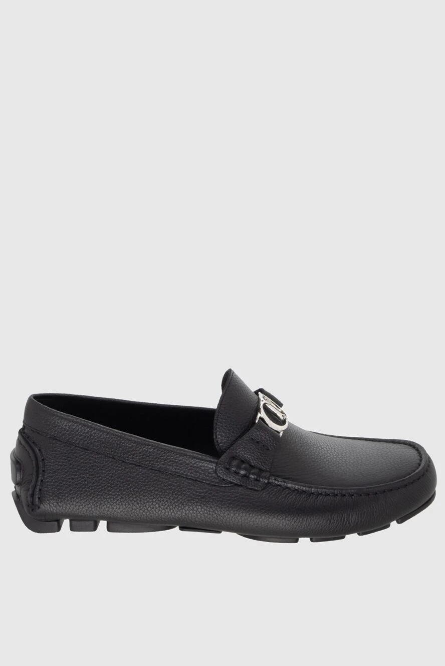 Dior man men's black leather moccasins buy with prices and photos 171382