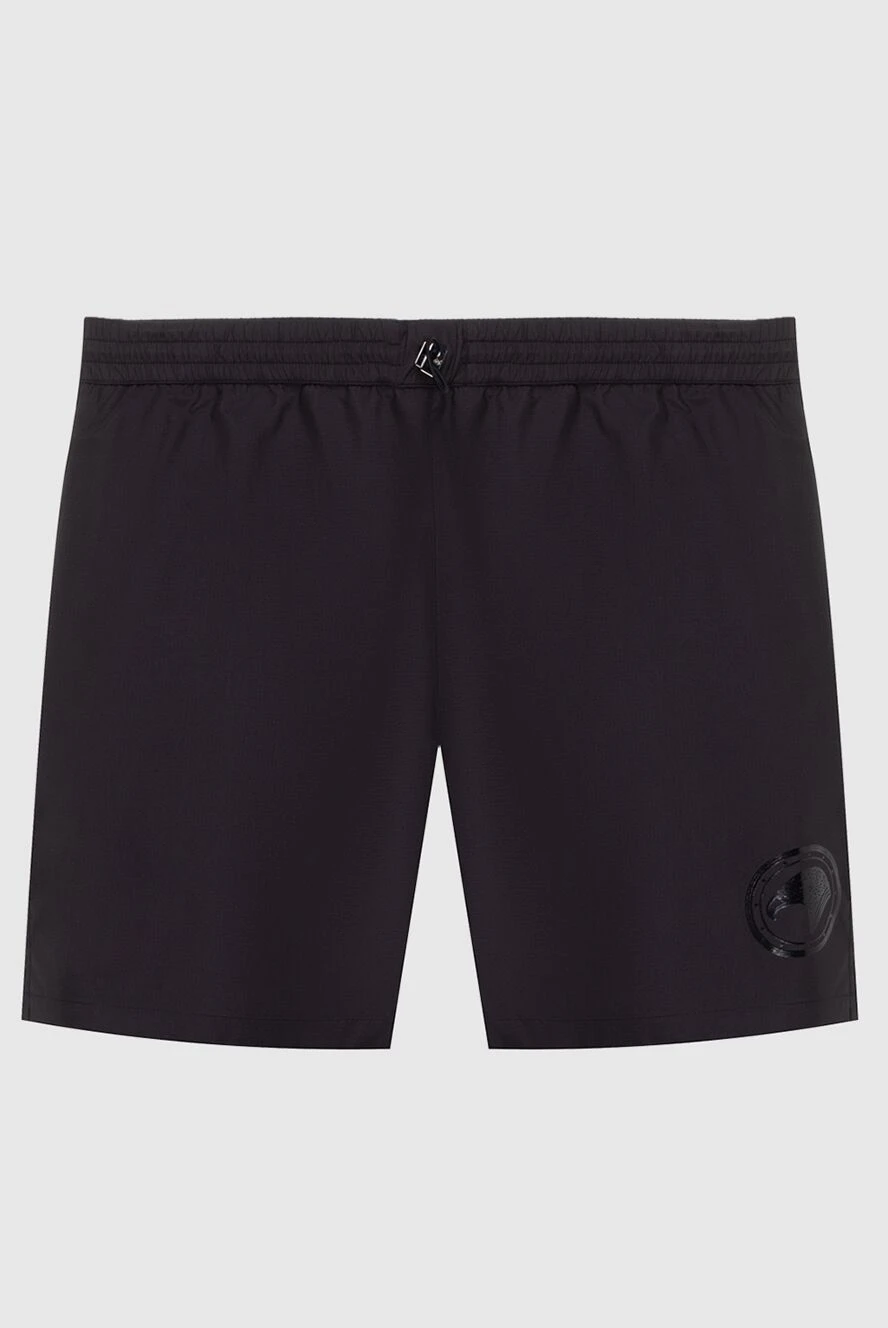 Stefano Ricci шорты пляжные из полиэстера серые мужские 171476 - фото 1