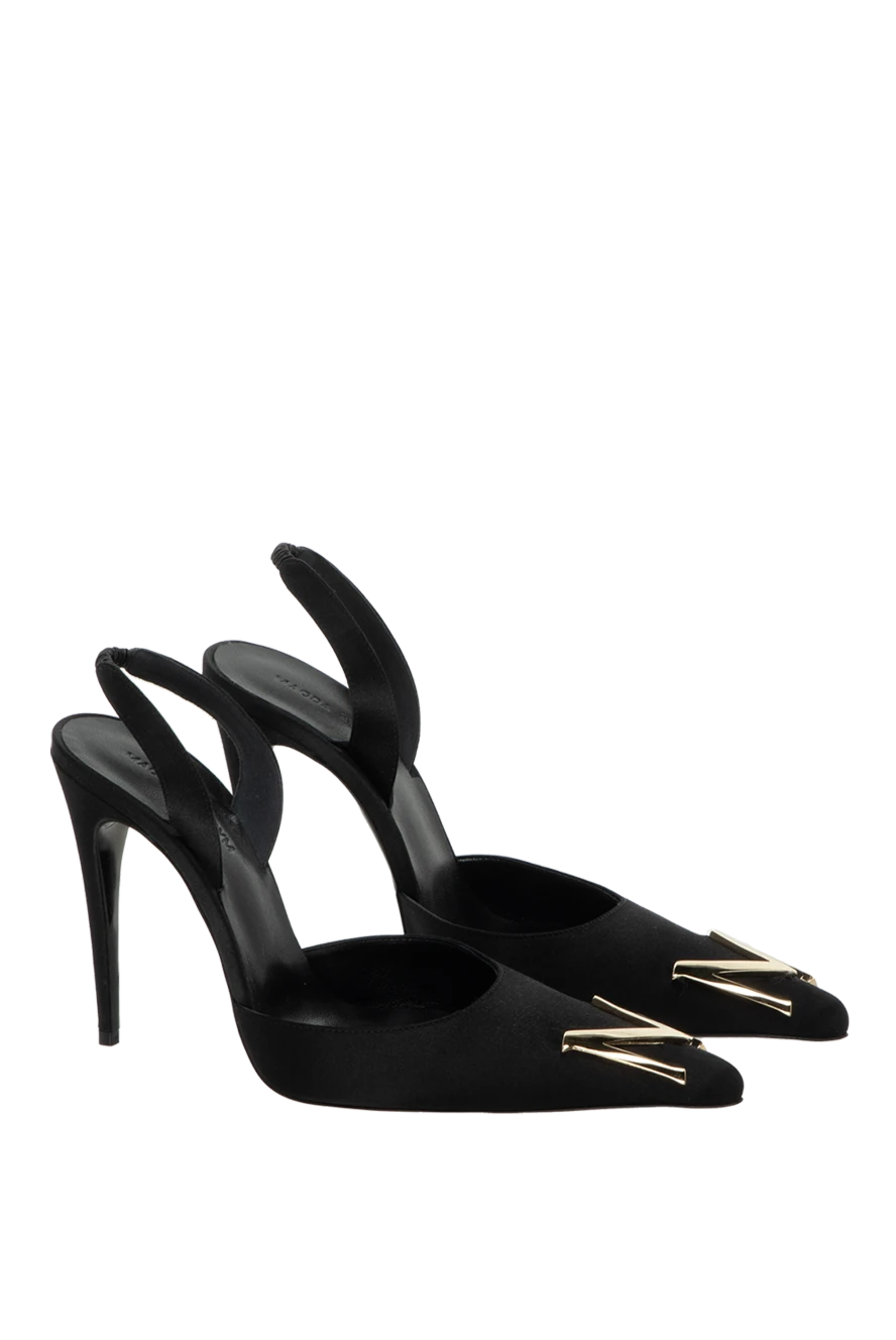Magda Butrym женские туфли из кожи и шелка черные женские купить с ценами и фото 171603 - фото 2