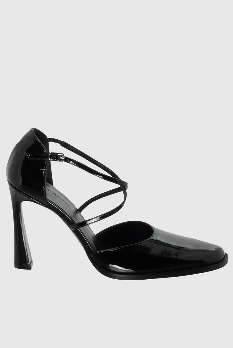 Magda Butrym женские туфли из кожи черные женские купить с ценами и фото 171604