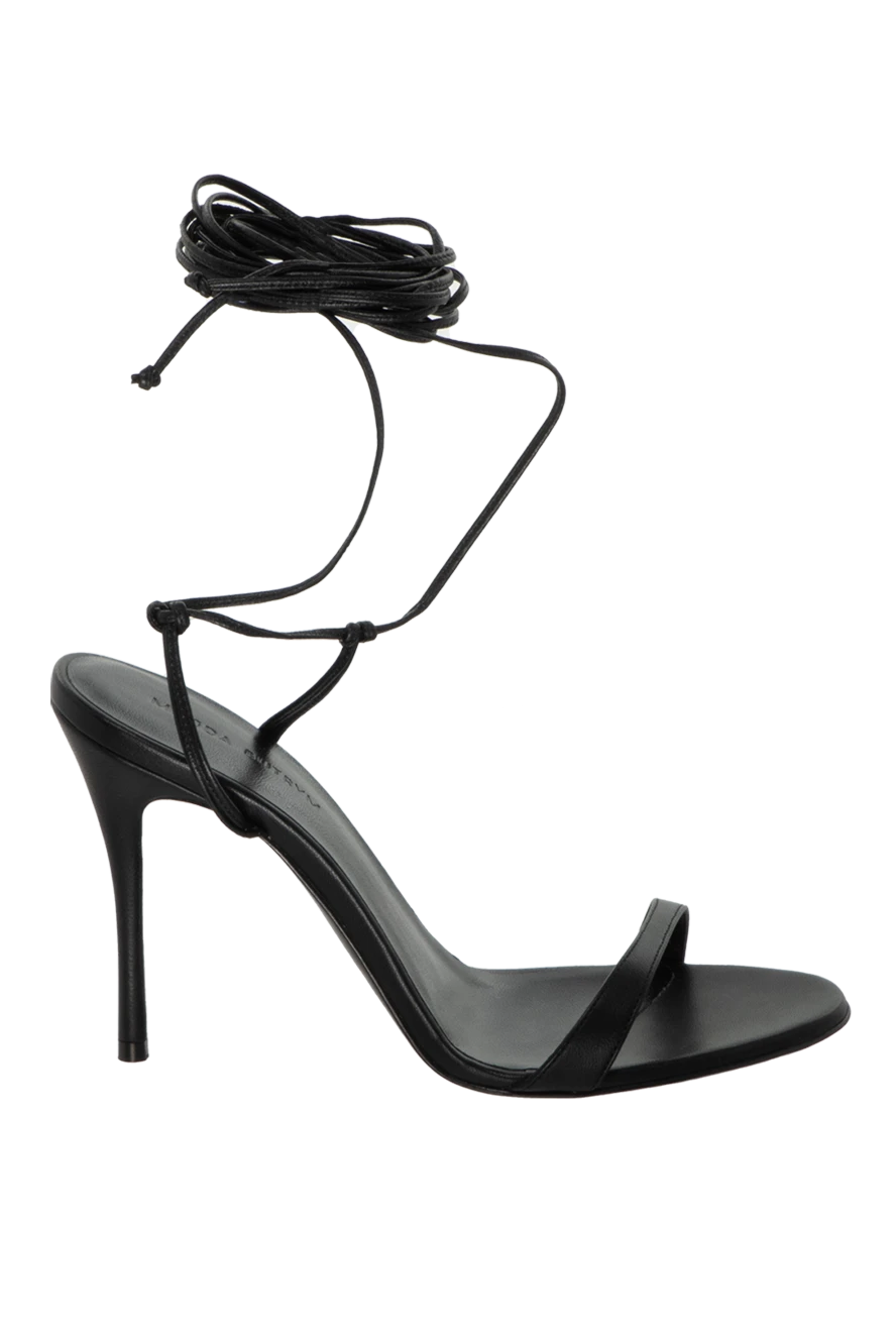 Magda Butrym woman black leather sandals for women buy with prices and photos 171605 - photo 1