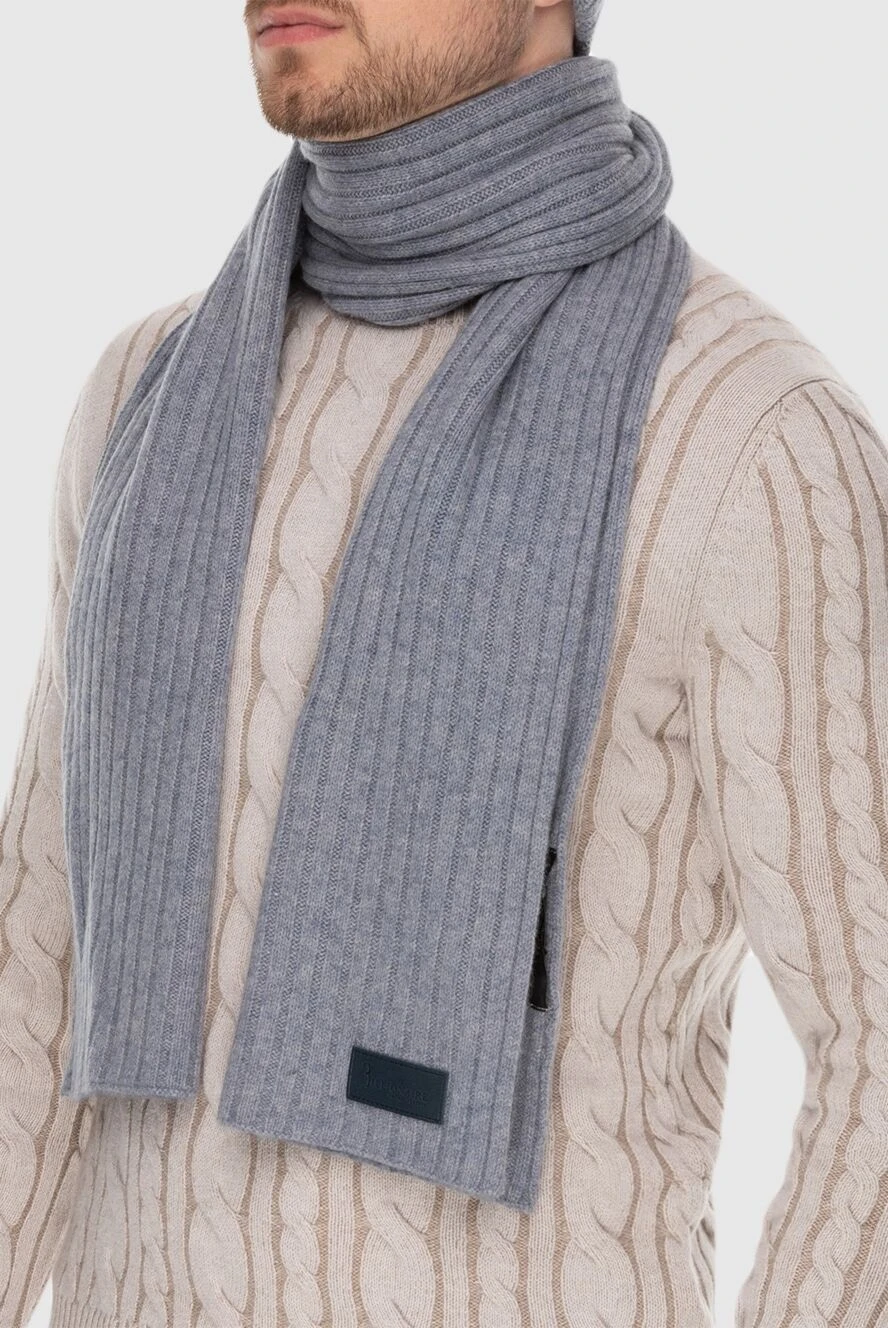 Billionaire мужские шарф из кашемира серый мужской купить с ценами и фото 171960