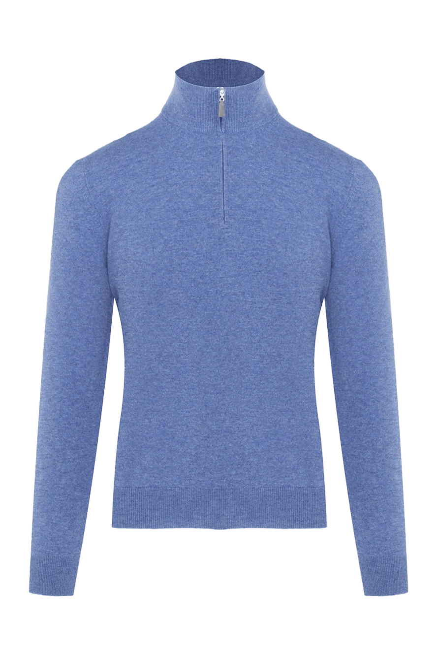 Gran Sasso man troyer wool, viscose and cashmere blue for men buy with prices and photos 172033 - photo 1