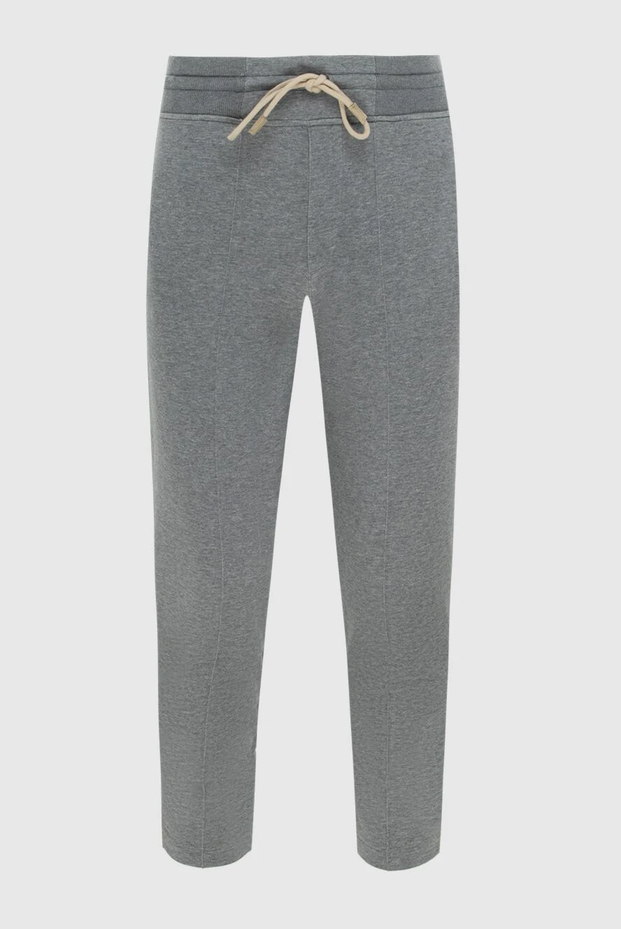 Gran Sasso мужские брюки спортивные хлопковые серые мужские купить с ценами и фото 172096 - фото 1