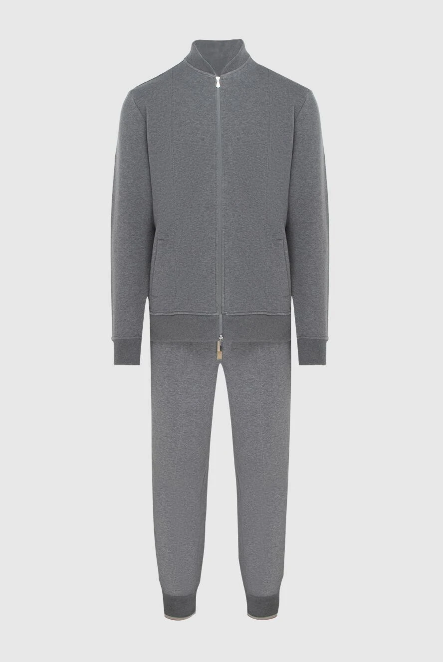 Gran Sasso man gray cotton sports suit for men buy with prices and photos 172100 - photo 1
