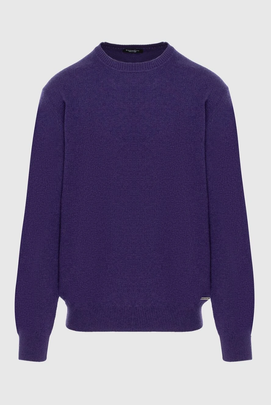 Stefano Ricci джемпер з кашеміру фіолетовий чоловічий 172312 - фото 1