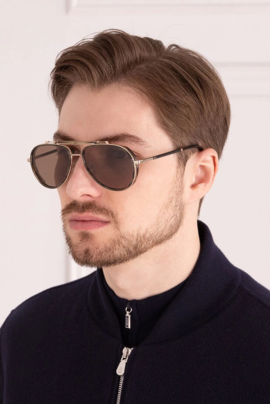 Chopard мужские очки солнцезащитные коричневые мужские купить с ценами и фото 172423 - фото 2