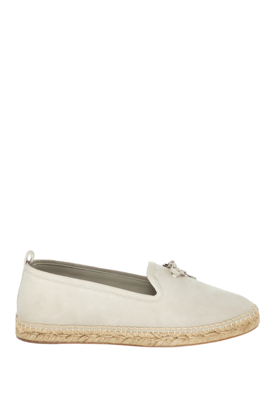 Loro Piana woman gray suede espadrilles for women buy with prices and photos 172659 - photo 1