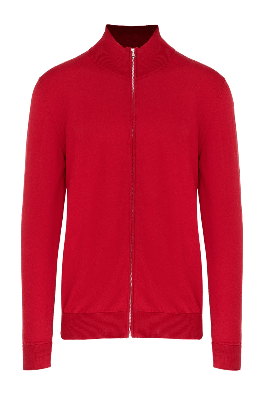 Tombolini man cotton cardigan, red buy with prices and photos 172869 - photo 1