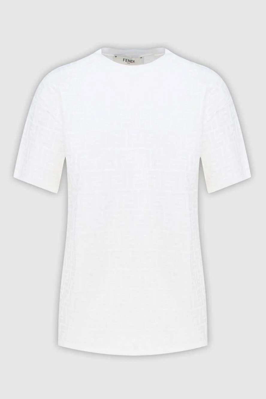 Fendi женские футболка белая женская купить с ценами и фото 172885