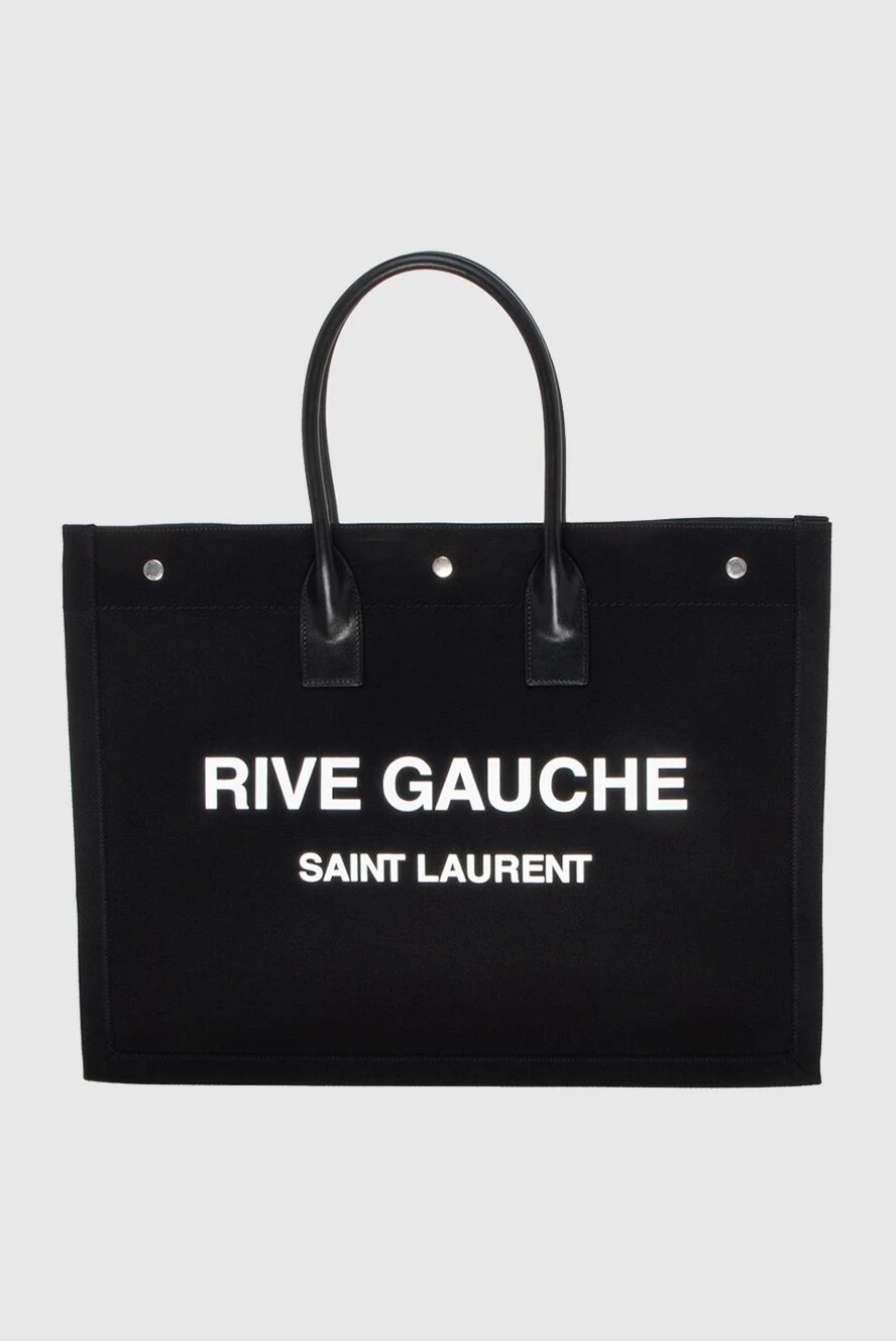 Saint Laurent женские сумка с текстиля черной женская купить с ценами и фото 173123