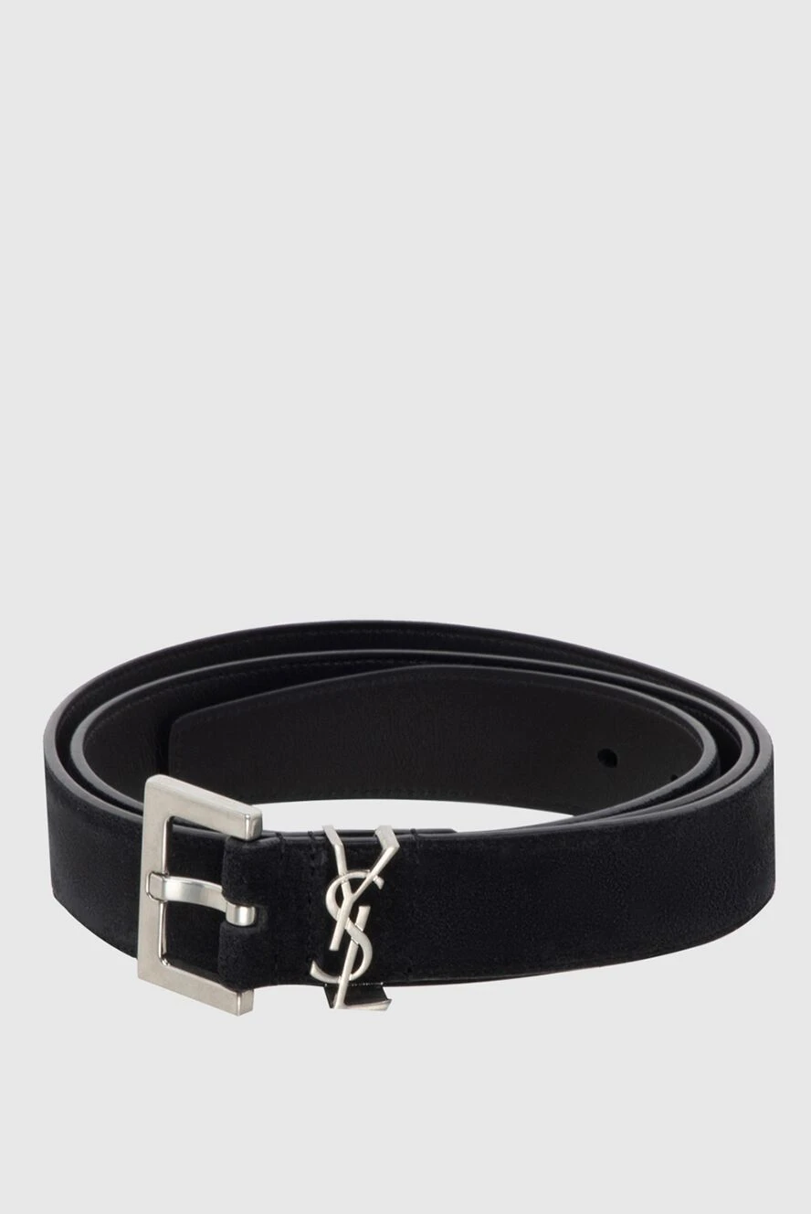 Saint Laurent woman black suede belt for women buy with prices and photos 173149