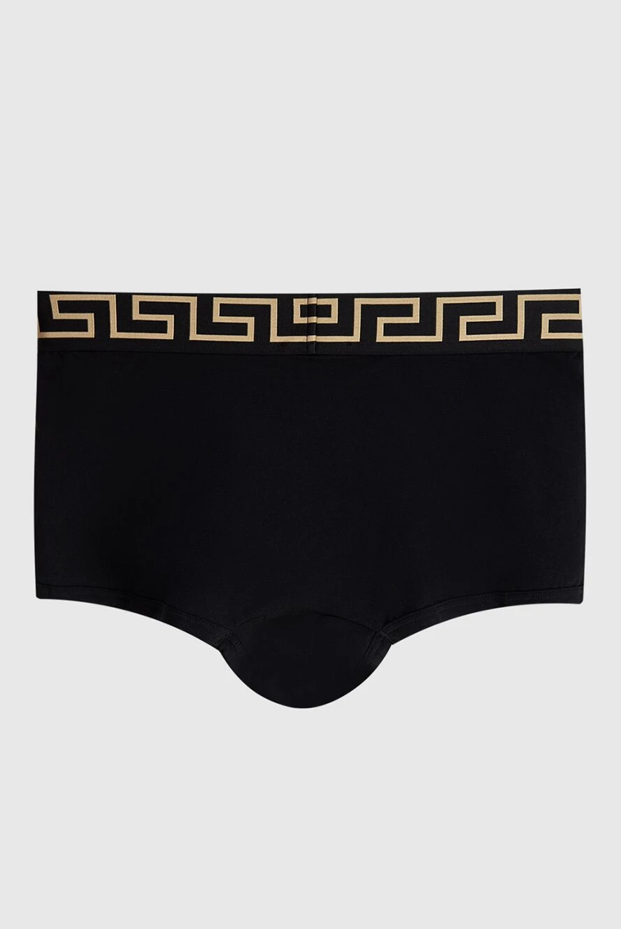 Versace man black men's briefs made of cotton and elastane buy with prices and photos 173173 - photo 2