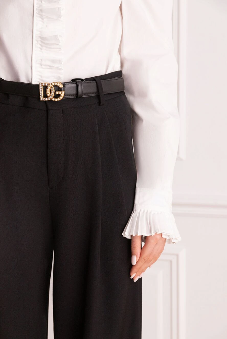 Dolce & Gabbana жіночі ремінь чорний жіночий купити фото з цінами 173309 - фото 2
