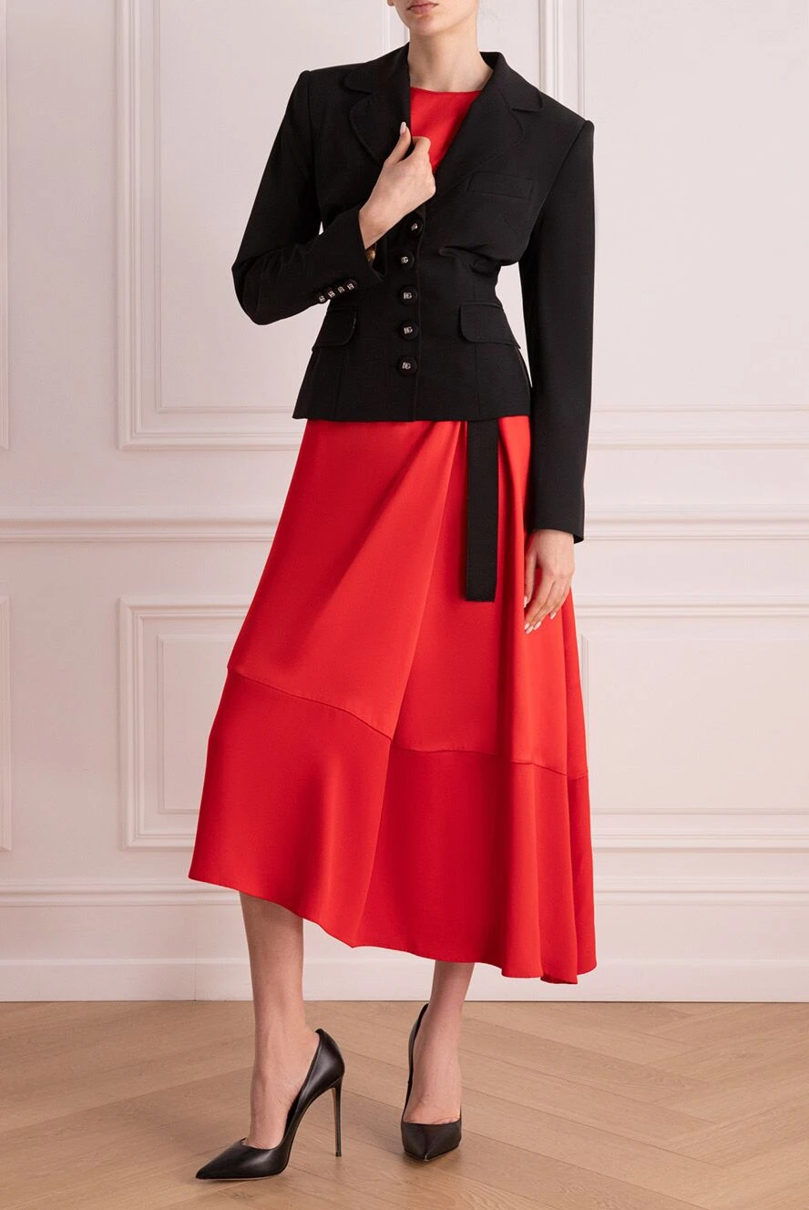 Dolce & Gabbana жіночі жакет чорний жіночий купити фото з цінами 173356 - фото 2