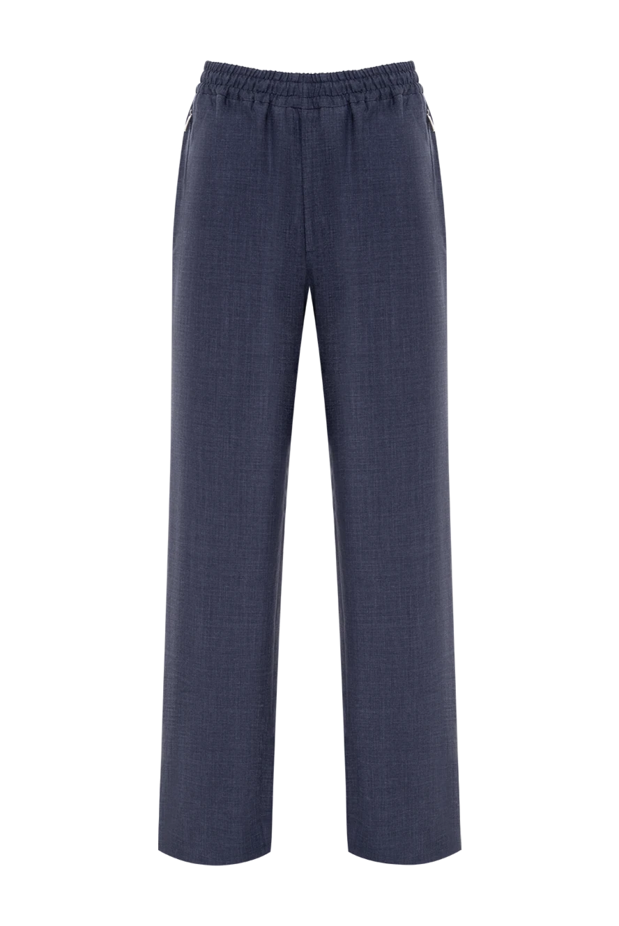 Cesare di Napoli pants for men blue 173385 - photo 1